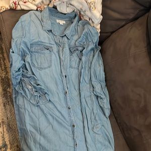 Ava and Viv denim tunic dress